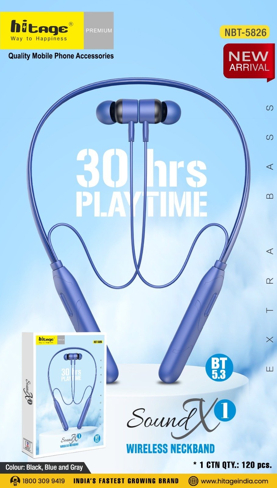 NBT-5826 Hitage BT Neckband