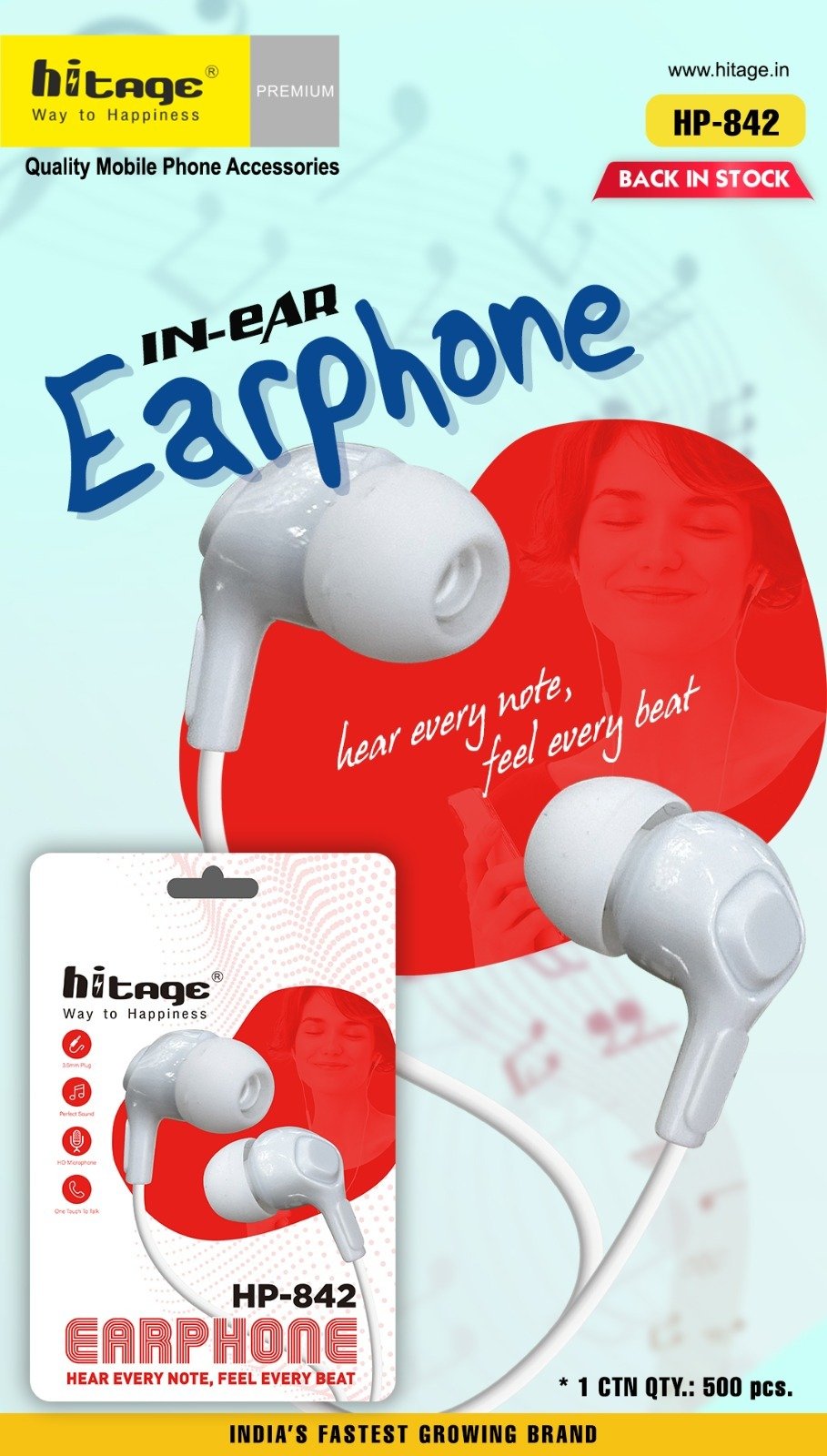 HP-842 Hitage H/Free