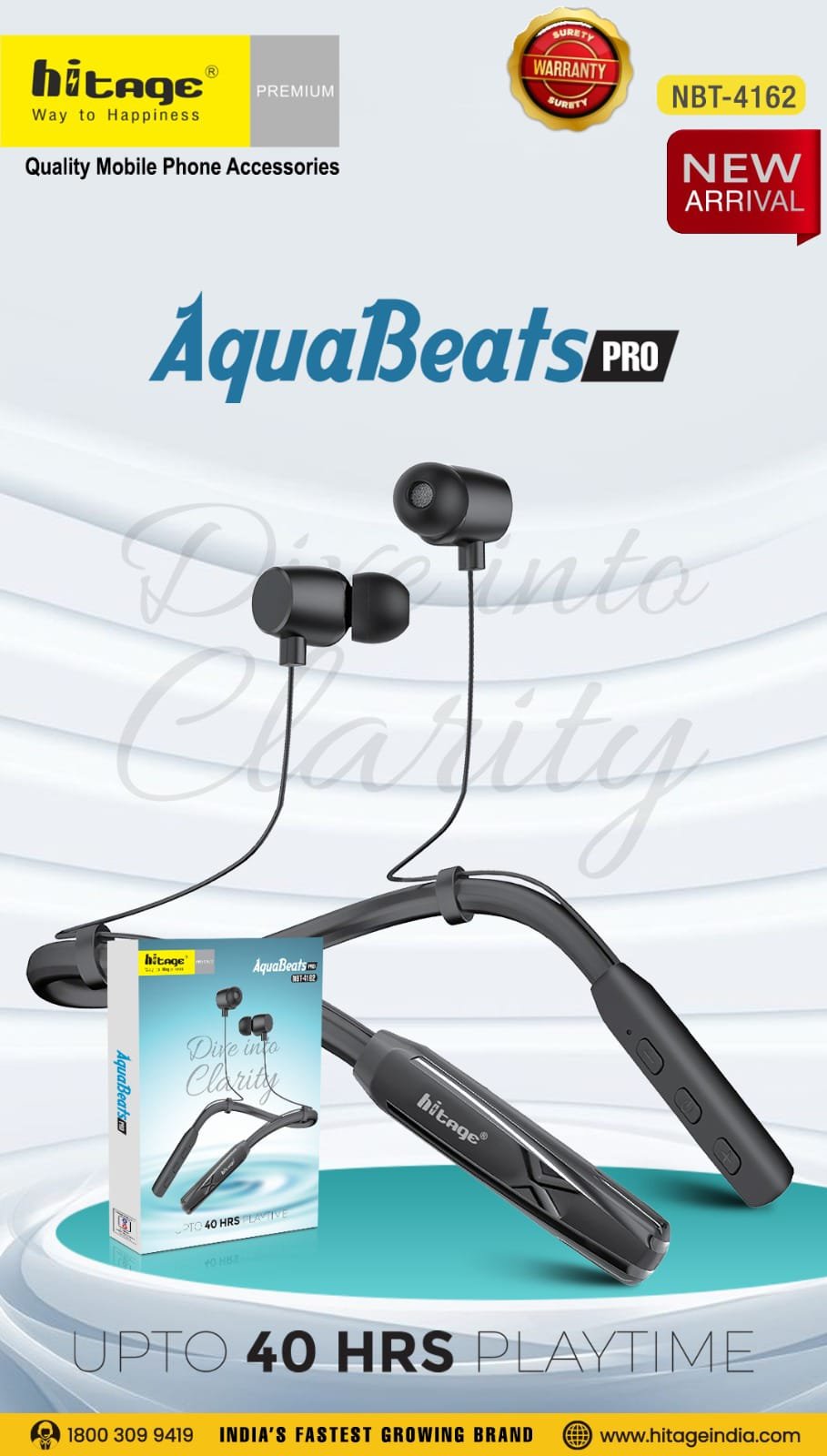 NBT-4162 Hitage BT Neckband