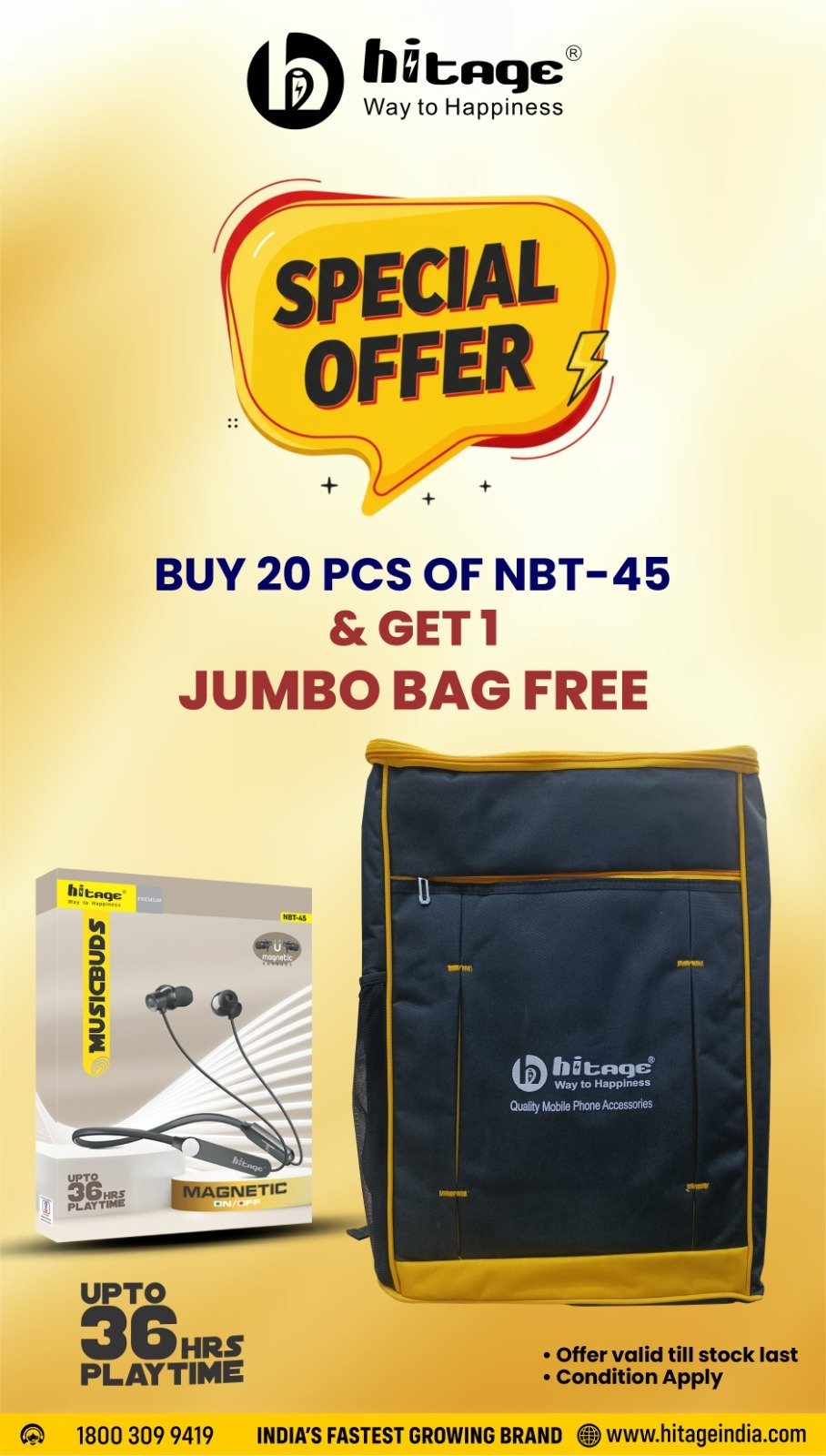 OFFER-JUMBO BAG-NBT-45 20 Pcs.