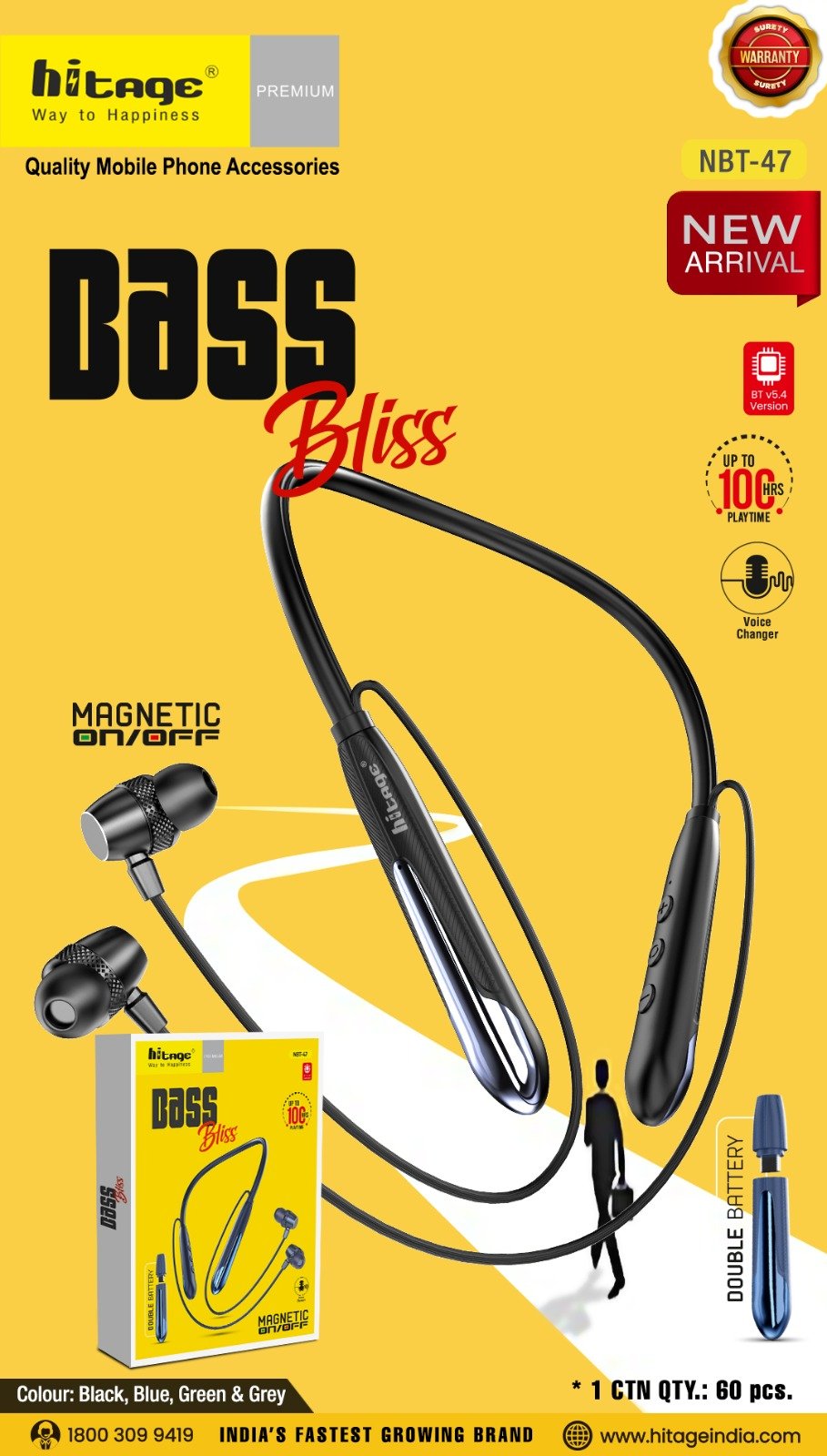 NBT-47 Hitage BT Neckband