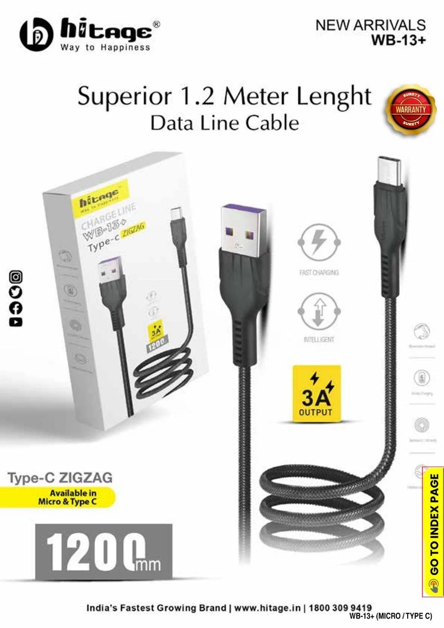 WB13+ Data Cable (1.2M) I-Phone