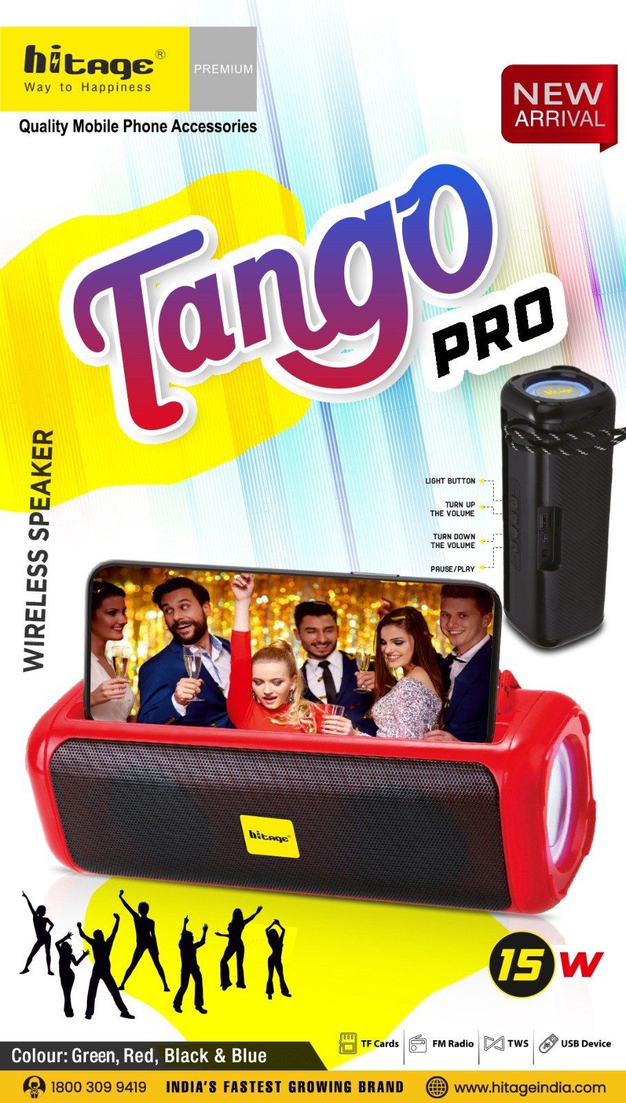 BT-5.0 Tango Pro Hitage Speaker