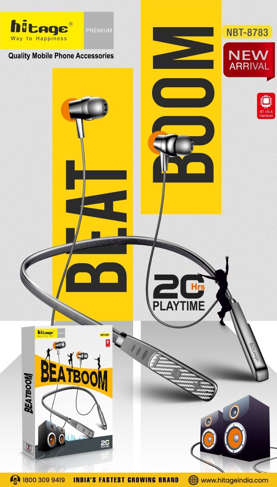 NBT-8783 Hitage BT Neckband