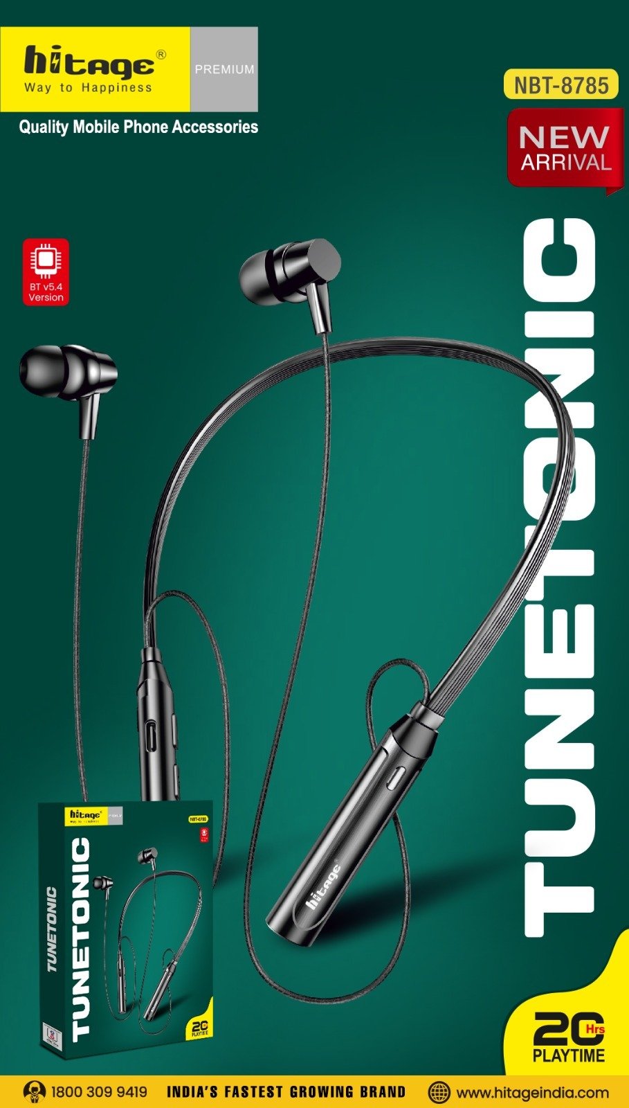 NBT-8785 Hitage BT Neckband