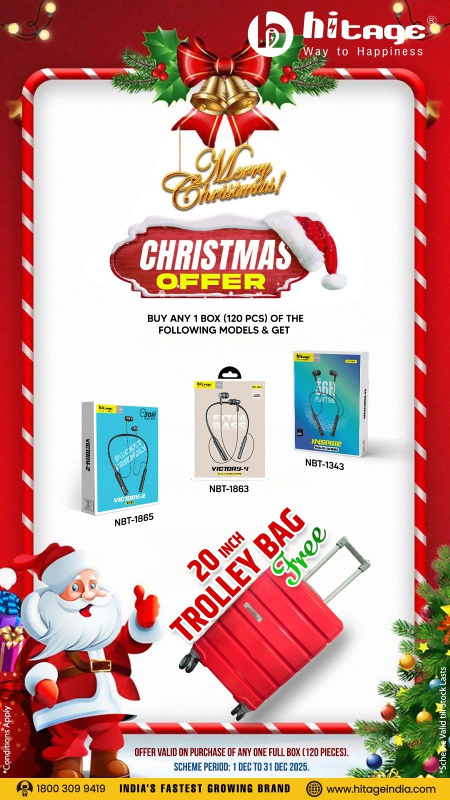 OFFER-TROLLEY- Neckband 20 Pcs.