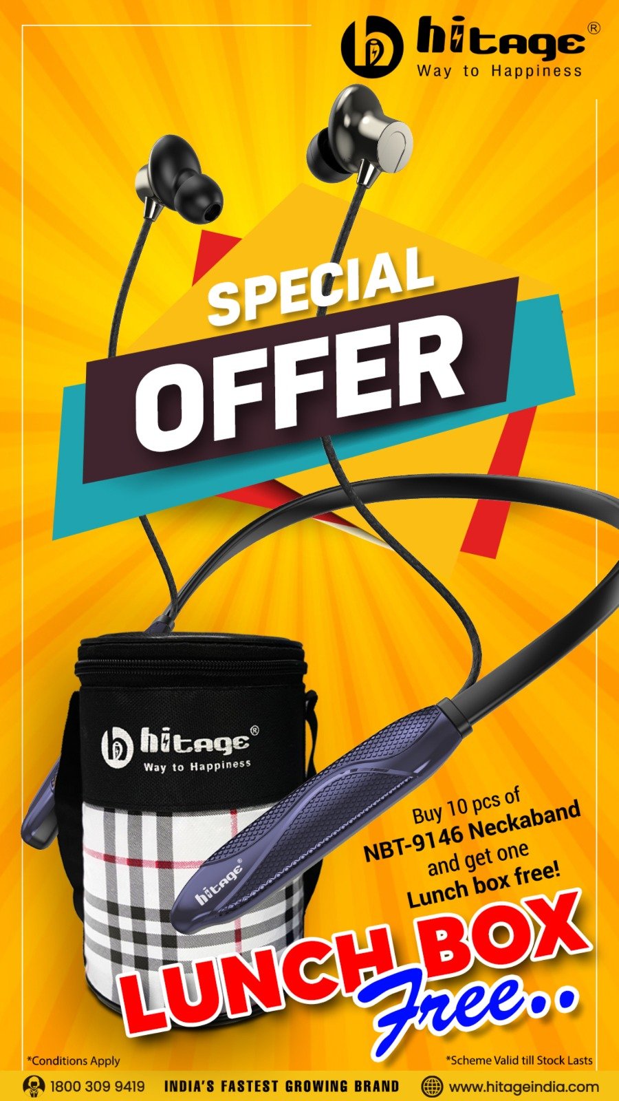 NBT-9146 Hitage BT Neckband