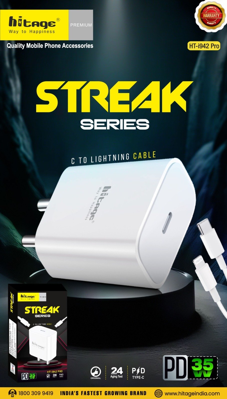 HT-i942 Pro Hitage Charger