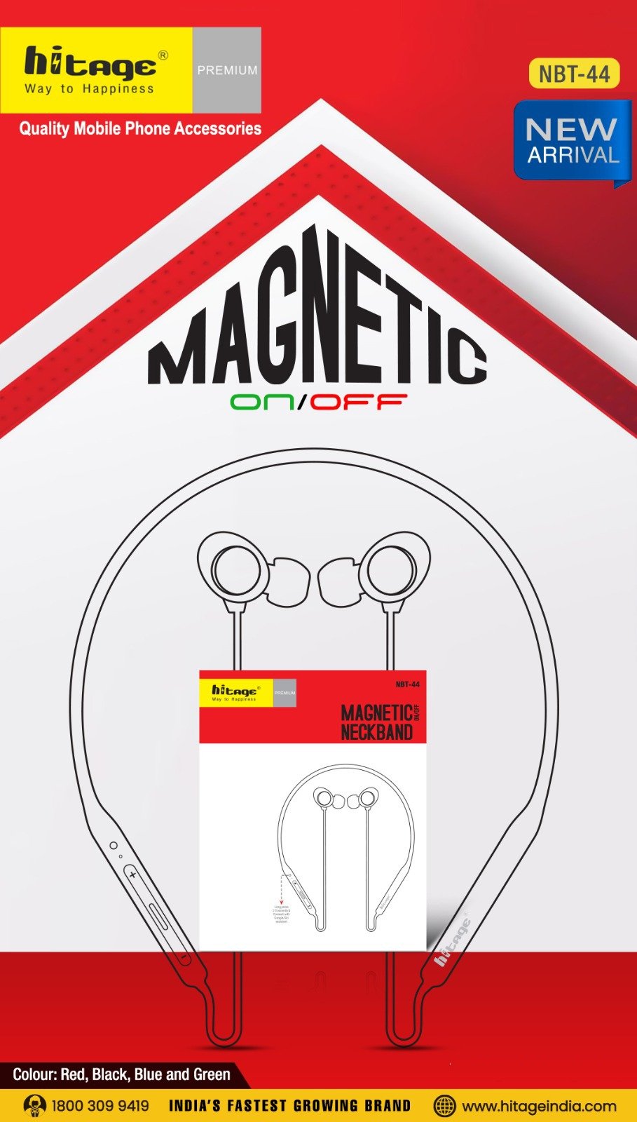 NBT-44 Hitage BT Neckband