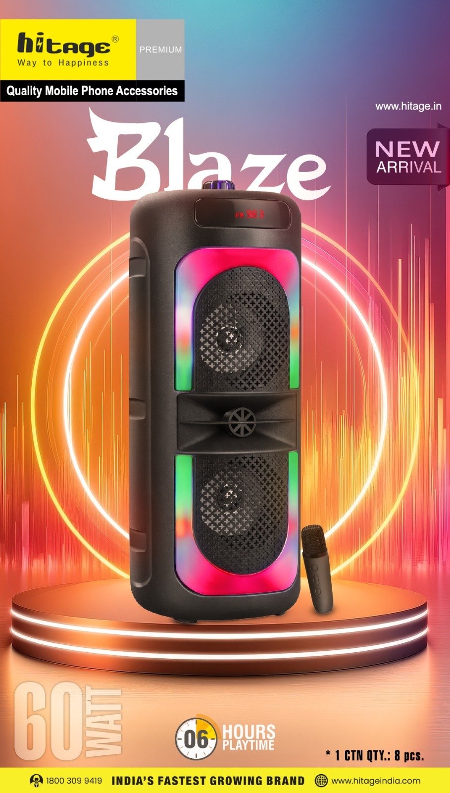 Blaze Hitage BT Speakar