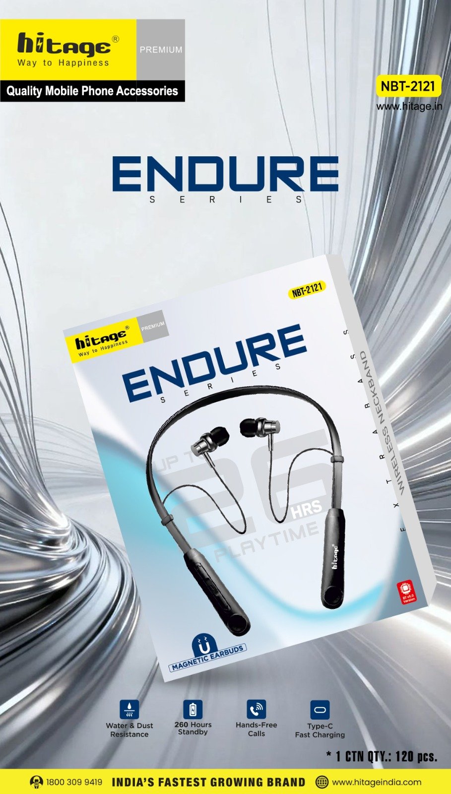 NBT-2121 Hitage BT Neckband