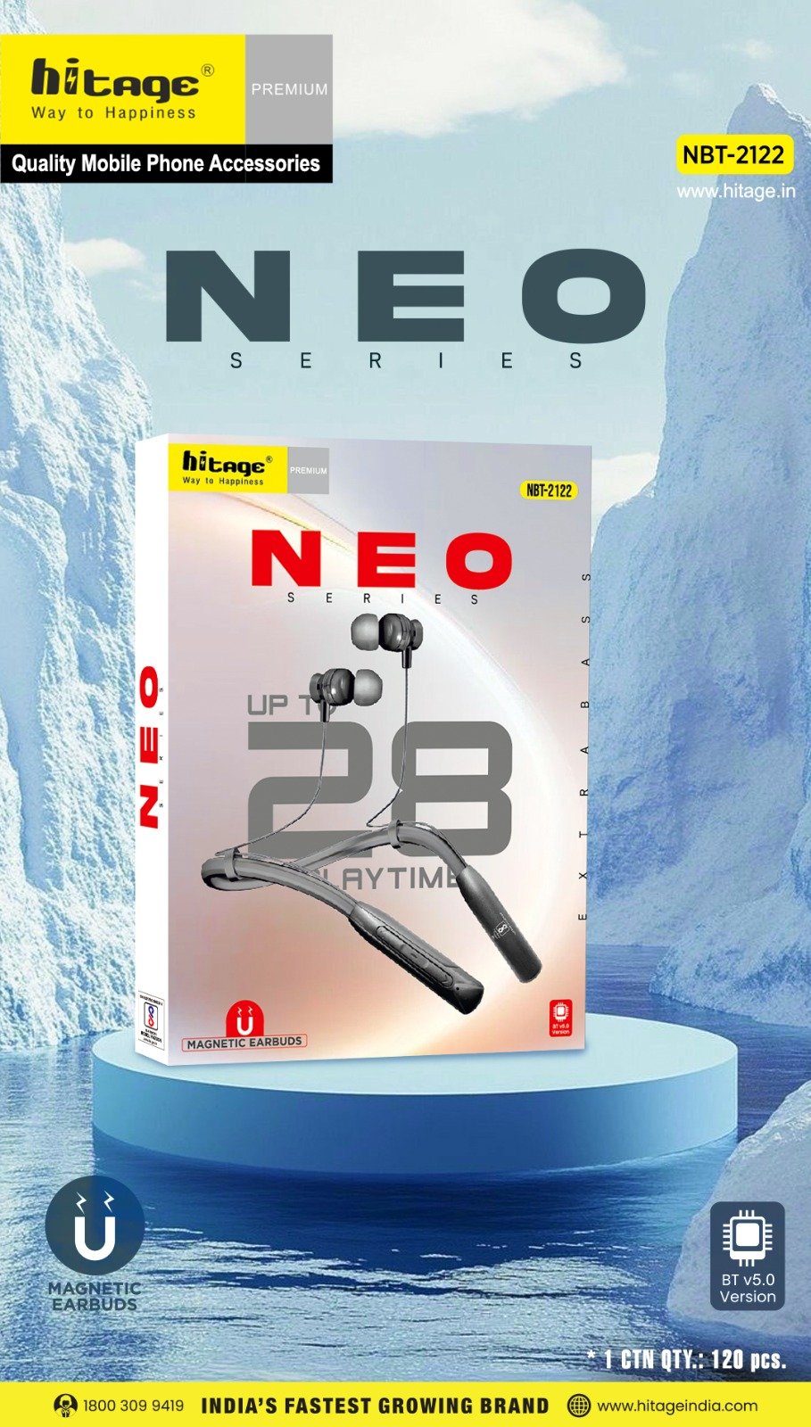 NBT-2122 Hitage BT Neckband