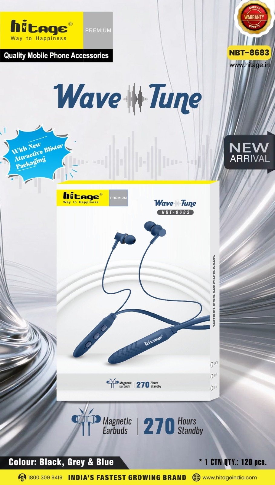 NBT-8683 Hitage BT Neckband (N)