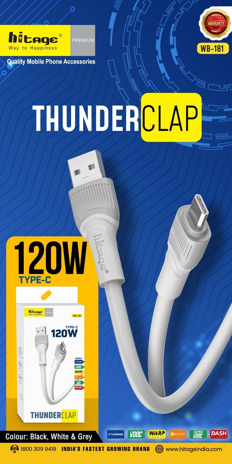 WB-181 Data Cable Type-C (2)