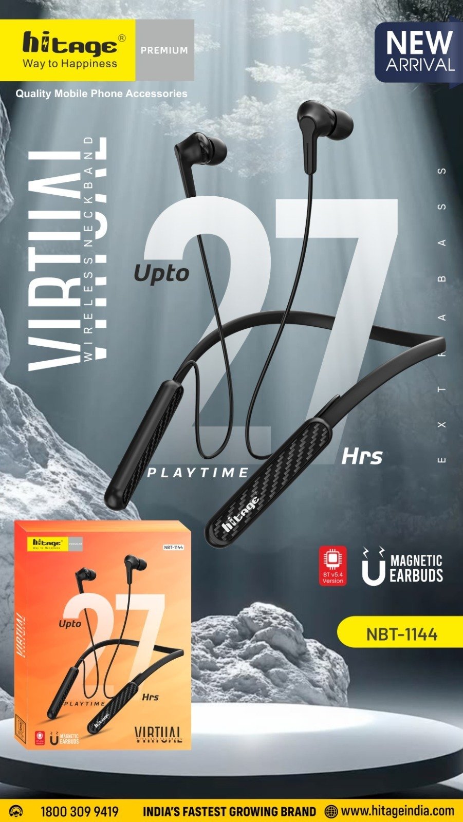 NBT-1144 Hitage BT Neckband