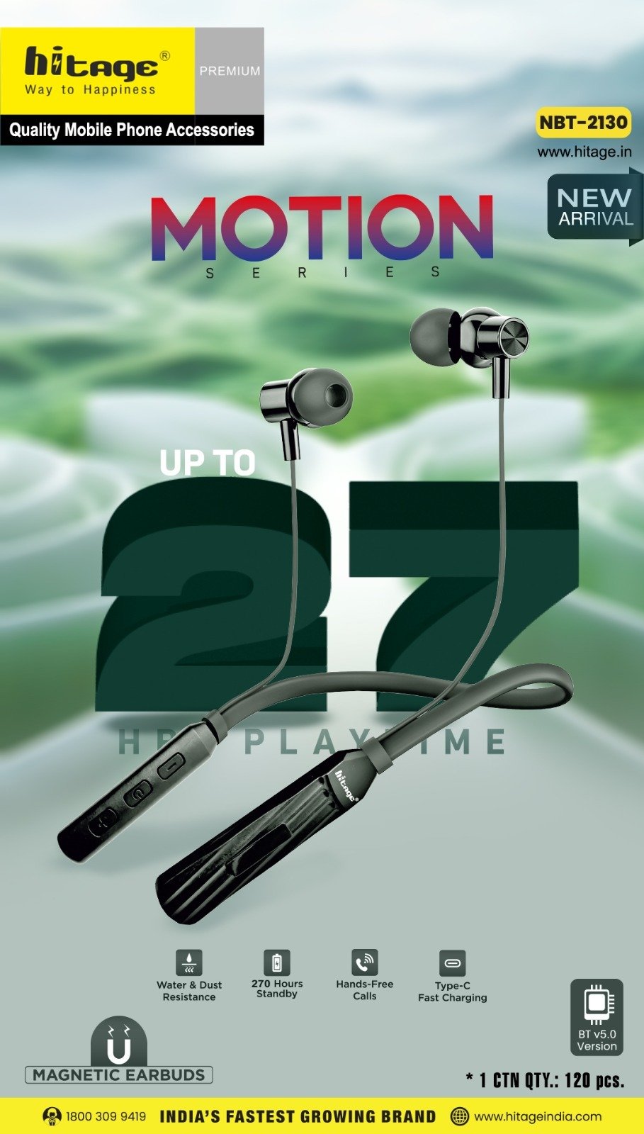 NBT-2130 Hitage BT Neckband