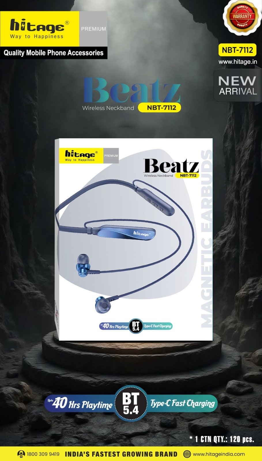 NBT-7112 Hitage BT Neckband