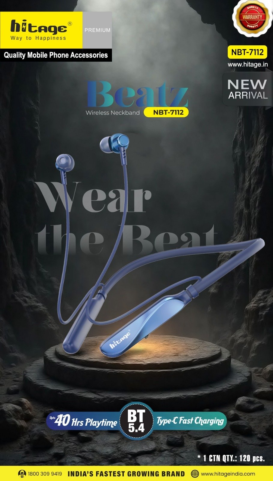 NBT-7112 Hitage BT Neckband (2)