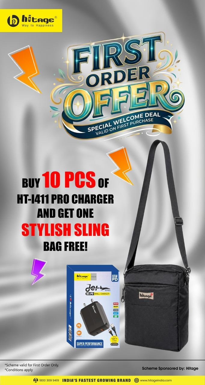 OFFER-HT-i411 Hitage CQ-PD Charger (45W)