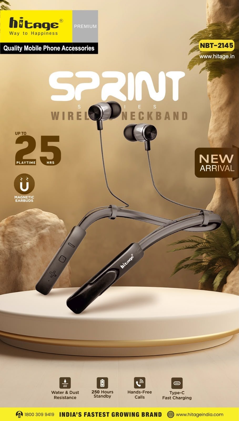 NBT-2145 Hitage BT Neckband