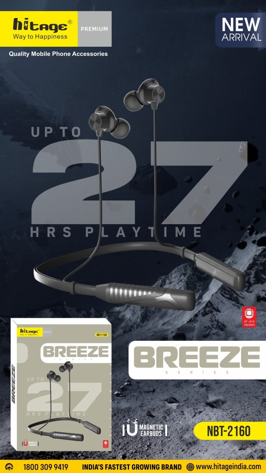 NBT-2160 Hitage BT Neckband