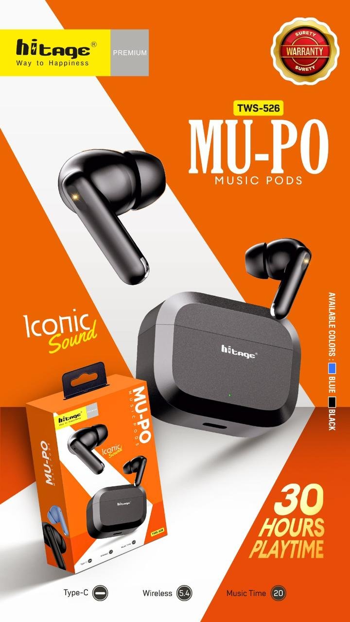 TWS-526 Hitage Wireless Earbuds