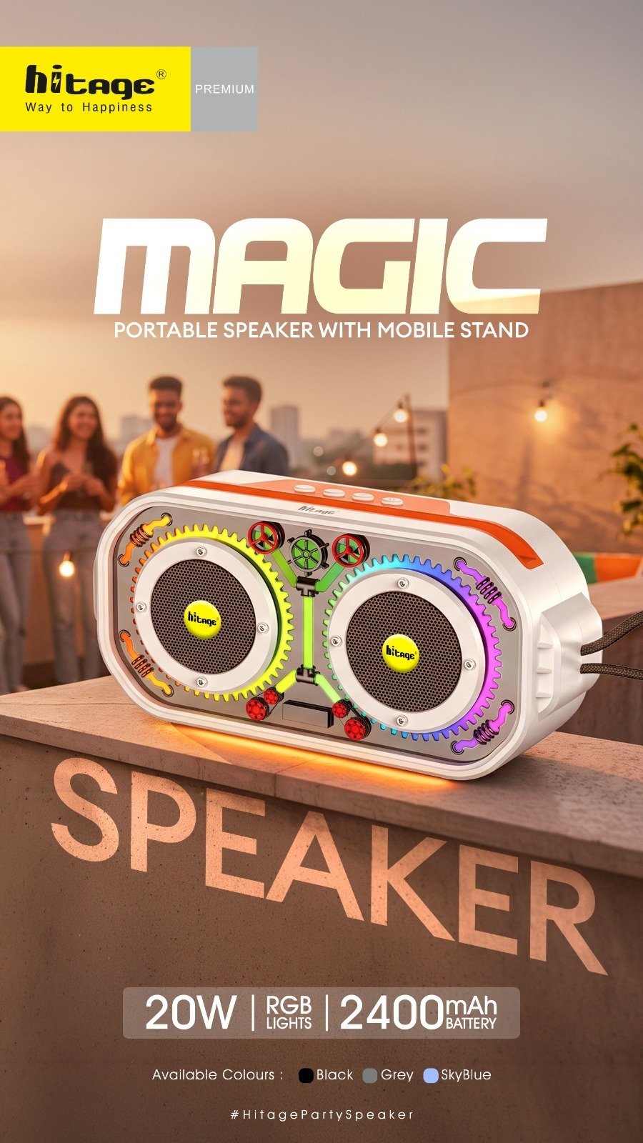BT-5.1 Magic Hitage Speaker