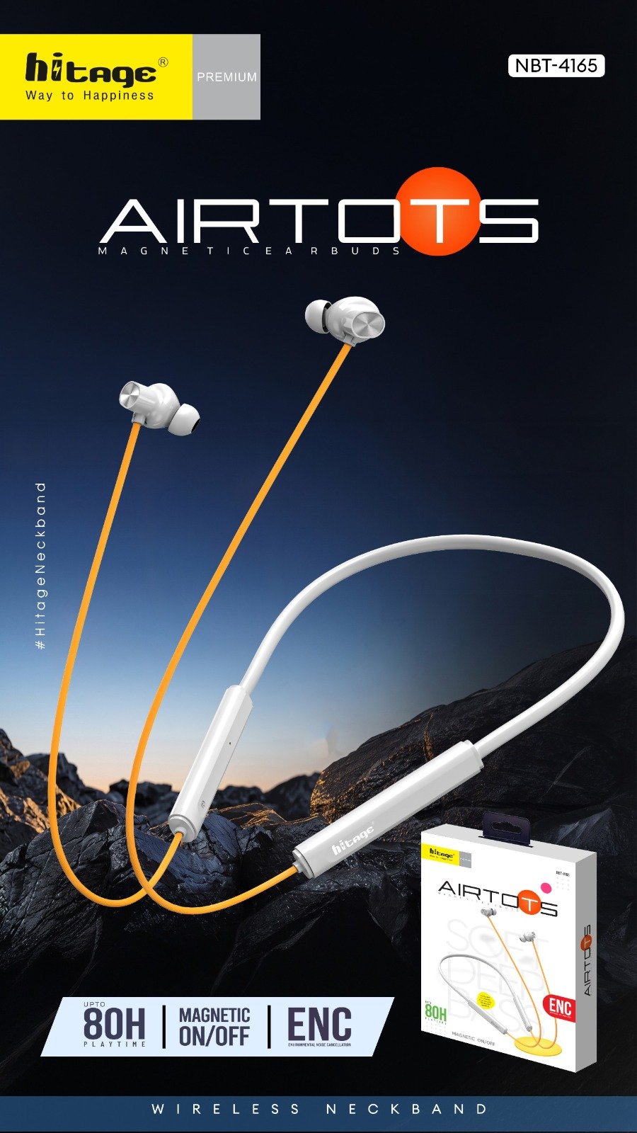 NBT-4165 Hitage BT Neckband