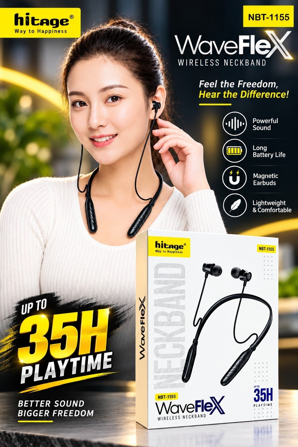 NBT-1155 Hitage BT Neckband