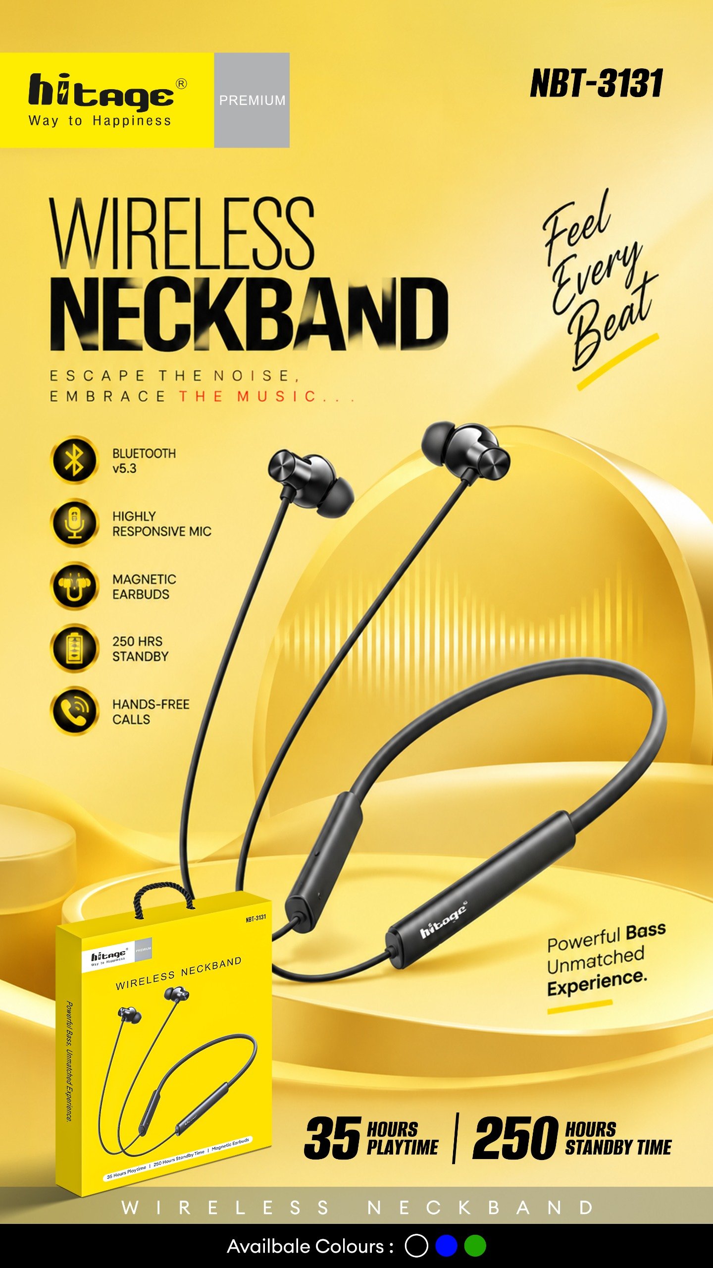 NBT-3131 Hitage BT Neckband