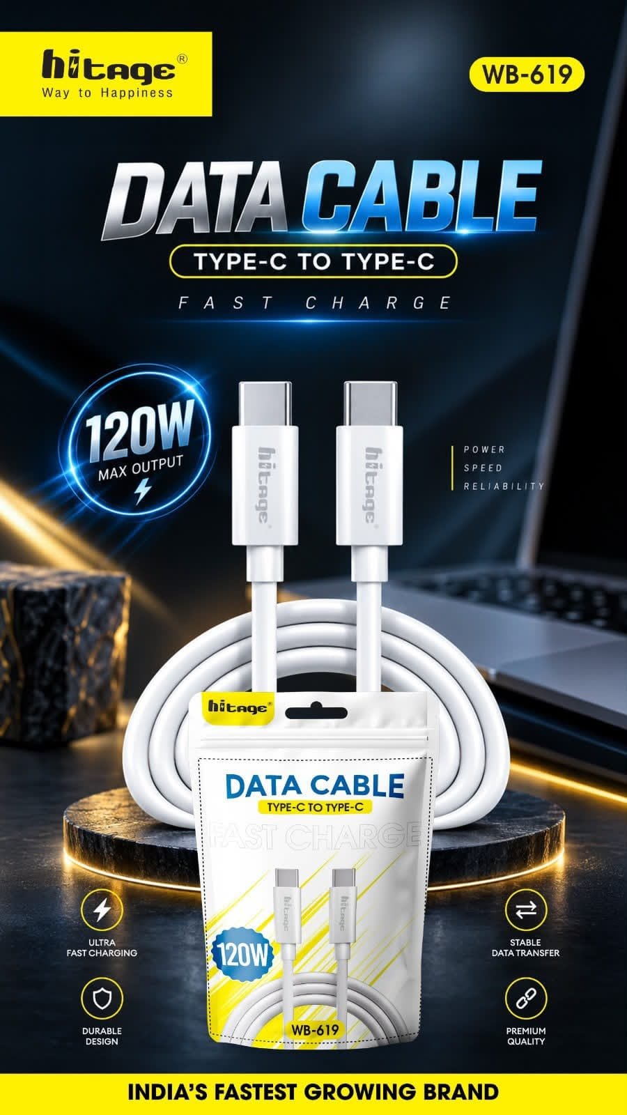 WB-619 Hitage (C-C) Data Cable