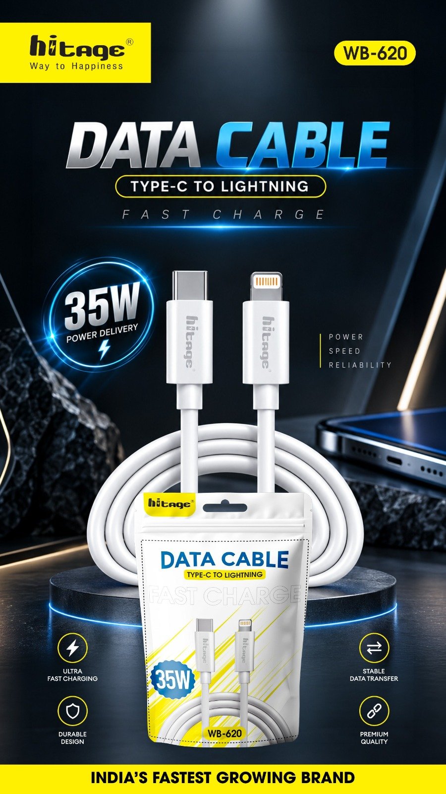 WB-620 Hitage (C-L) Data Cable