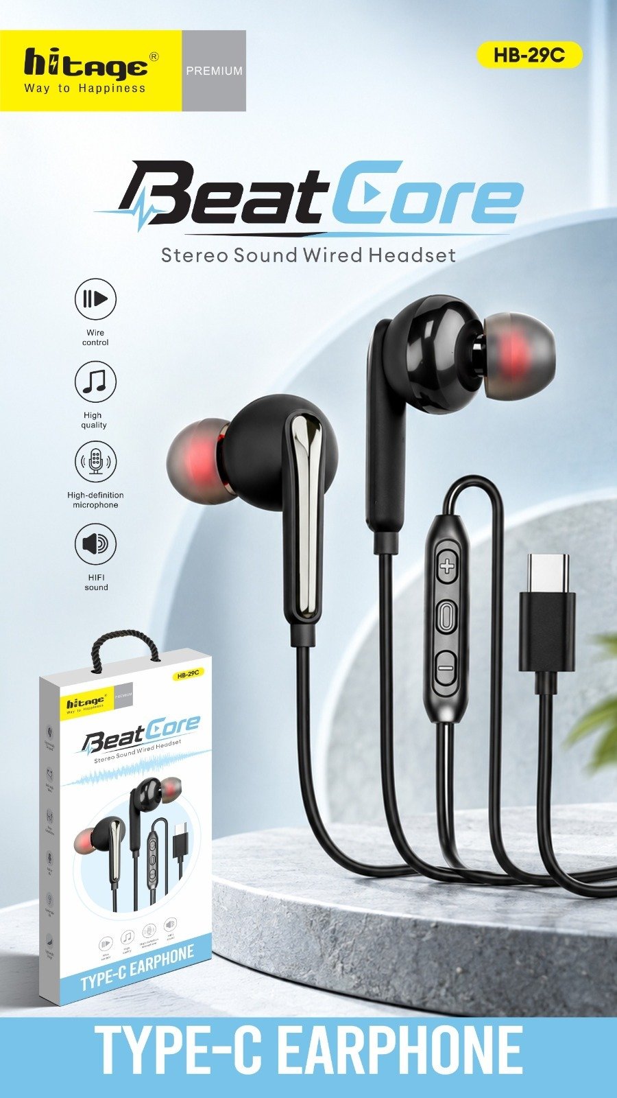 HB-29C Hitage H/Free