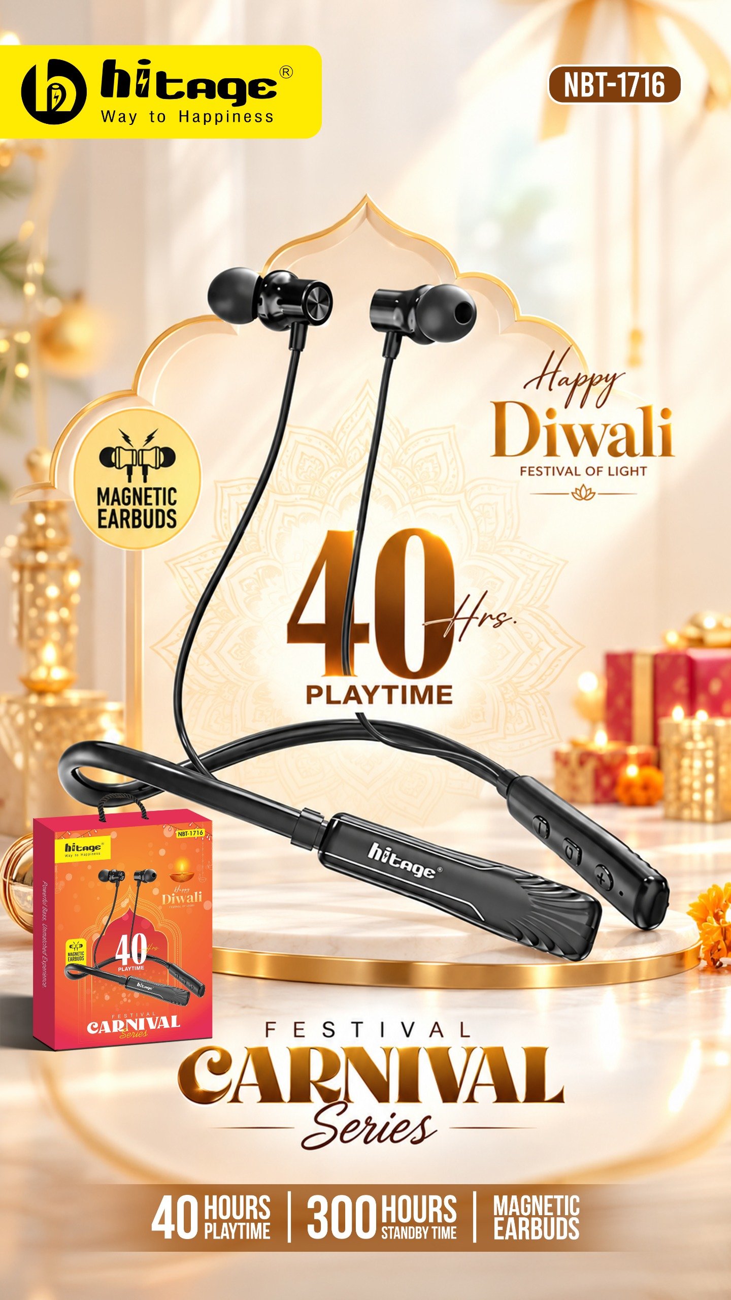 NBT-1716 Hitage BT Neckband